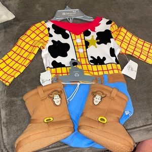 Disney woody Halloween costume with boots